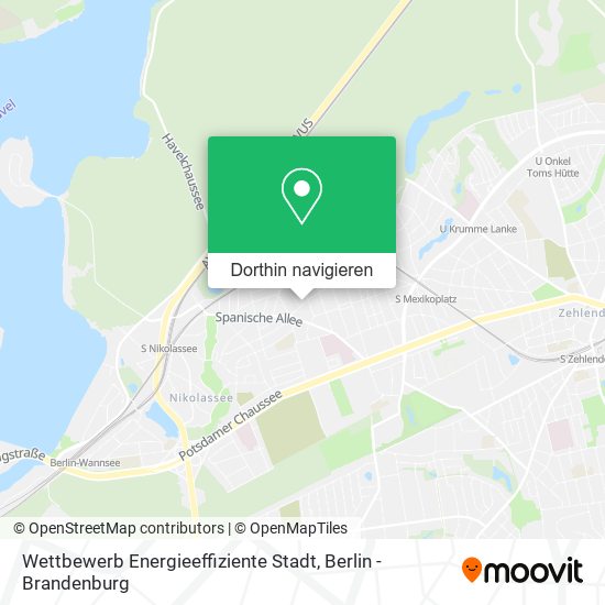 Wettbewerb Energieeffiziente Stadt Karte