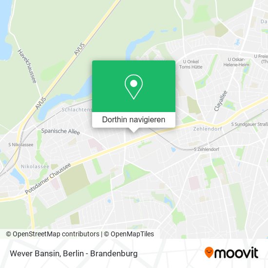 Wever Bansin Karte