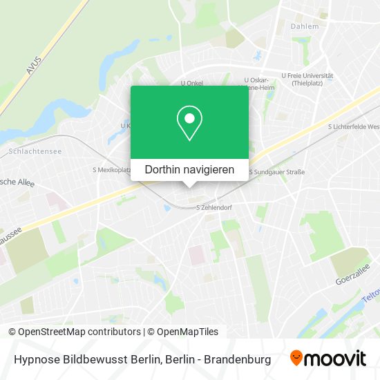 Hypnose Bildbewusst Berlin Karte