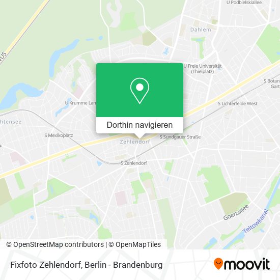 Fixfoto Zehlendorf Karte