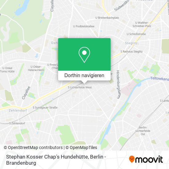 Stephan Kosser Chap's Hundehütte Karte