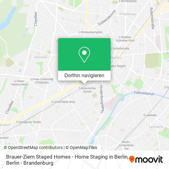 Brauer-Ziem Staged Homes - Home Staging in Berlin Karte