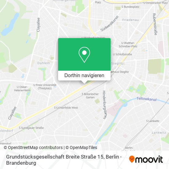 Grundstücksgesellschaft Breite Straße 15 Karte