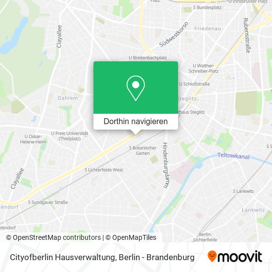 Cityofberlin Hausverwaltung Karte