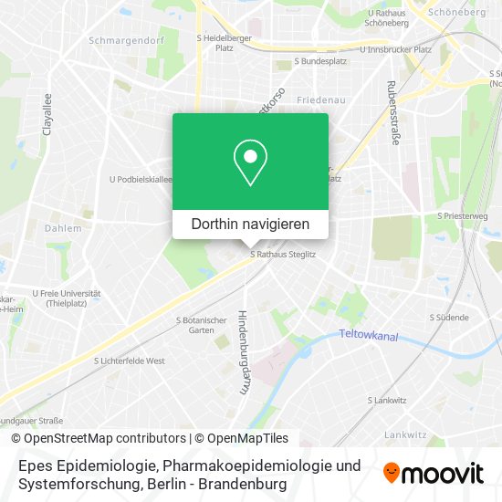 Epes Epidemiologie, Pharmakoepidemiologie und Systemforschung Karte