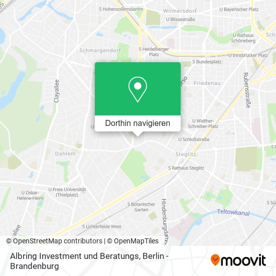 Albring Investment und Beratungs Karte