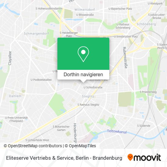 Eliteserve Vertriebs & Service Karte