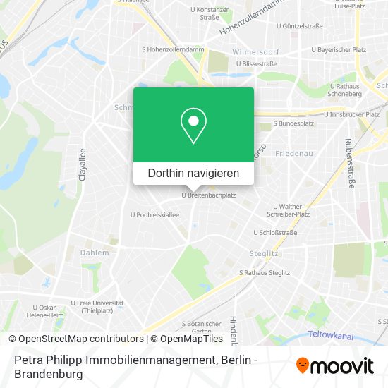 Petra Philipp Immobilienmanagement Karte