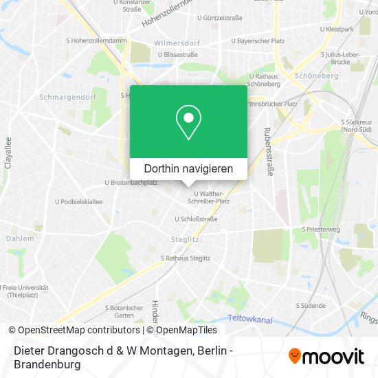 Dieter Drangosch d & W Montagen Karte