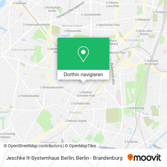 Jeschke It-Systemhaus Berlin Karte