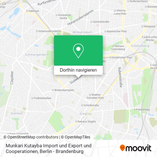 Munkari Kutayba Import und Export und Cooperationen Karte