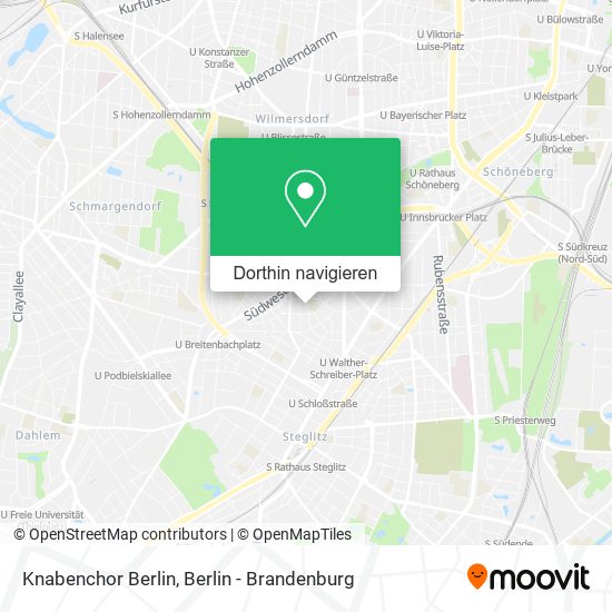 Knabenchor Berlin Karte