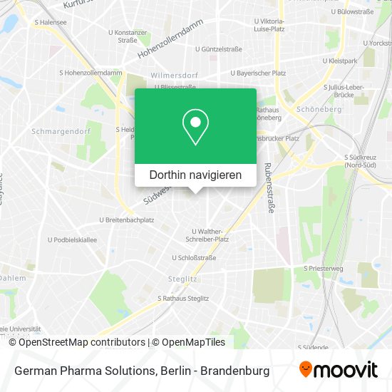 German Pharma Solutions Karte