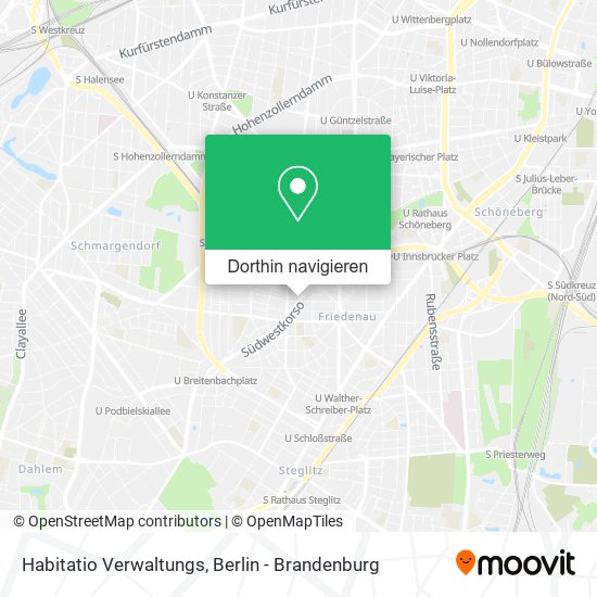 Habitatio Verwaltungs Karte