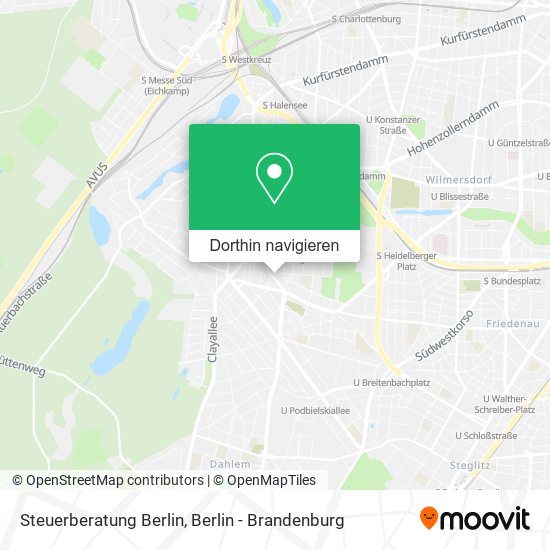 Steuerberatung Berlin Karte