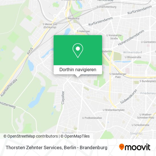 Thorsten Zehnter Services Karte