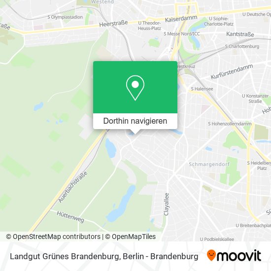 Landgut Grünes Brandenburg Karte