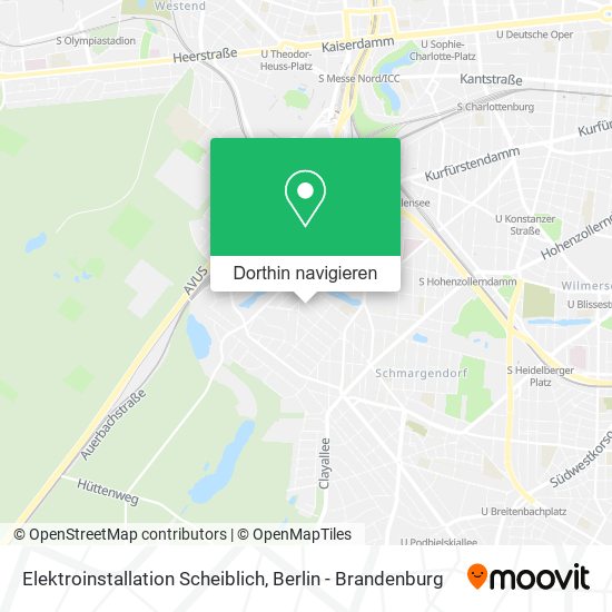 Elektroinstallation Scheiblich Karte