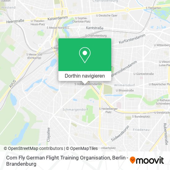 Com Fly German Flight Training Organisation Karte