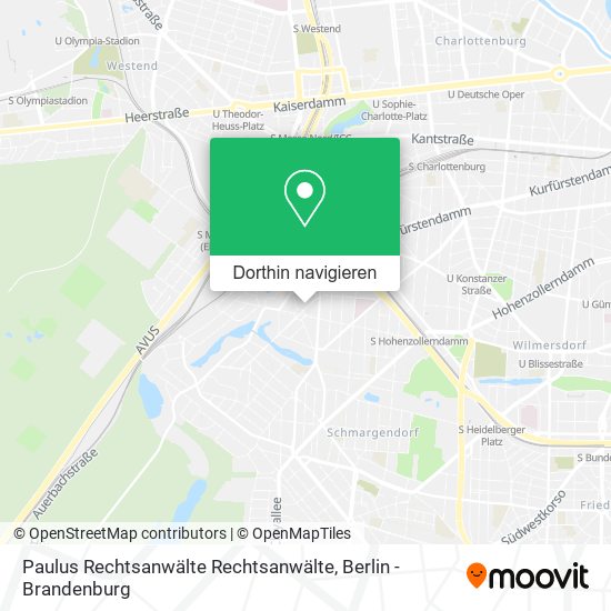 Paulus Rechtsanwälte Rechtsanwälte Karte