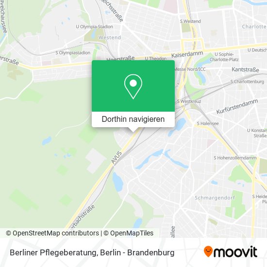 Berliner Pflegeberatung Karte