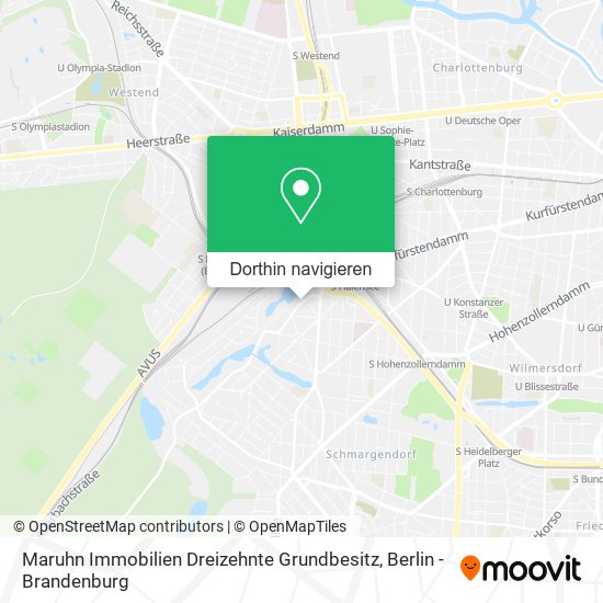 Maruhn Immobilien Dreizehnte Grundbesitz Karte