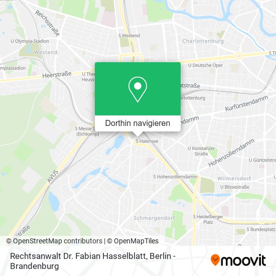 Rechtsanwalt Dr. Fabian Hasselblatt Karte