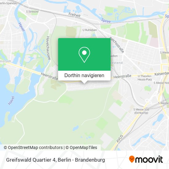 Greifswald Quartier 4 Karte