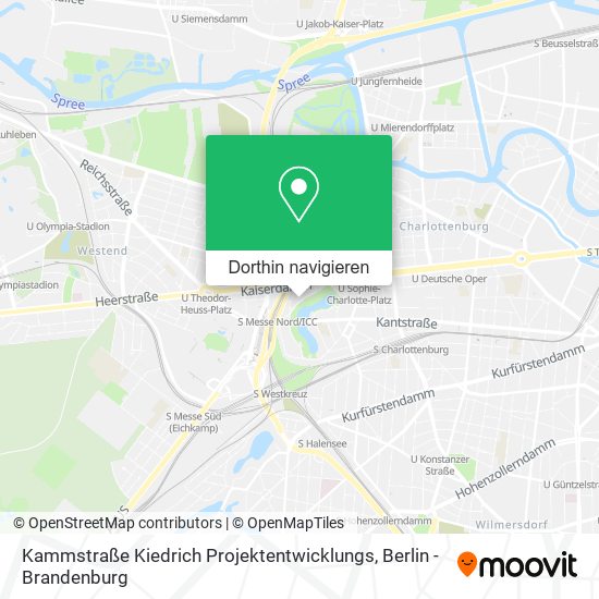 Kammstraße Kiedrich Projektentwicklungs Karte
