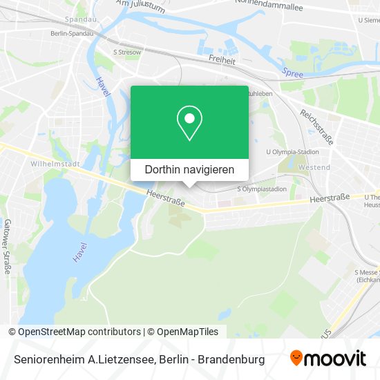 Seniorenheim A.Lietzensee Karte