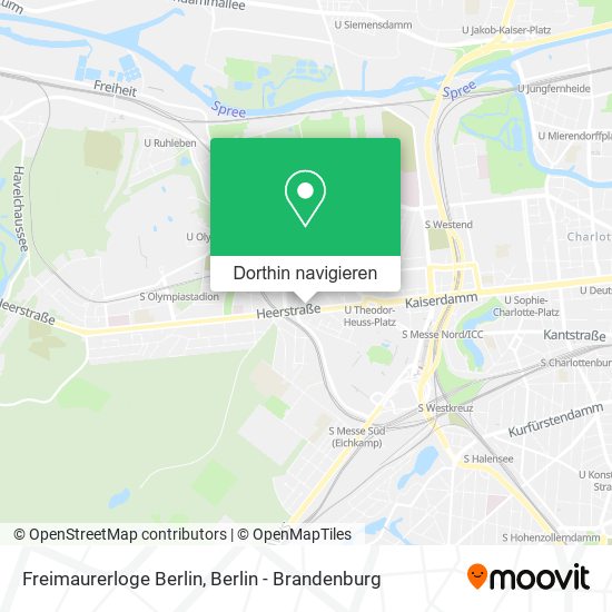 Freimaurerloge Berlin Karte