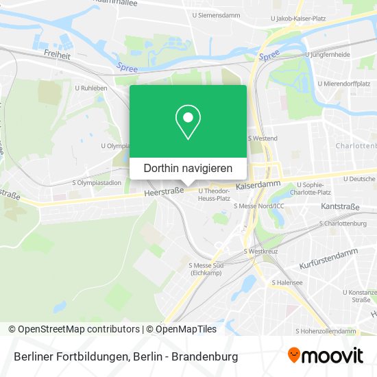 Berliner Fortbildungen Karte
