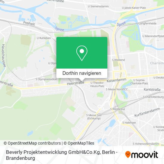 Beverly Projektentwicklung GmbH&Co.Kg Karte