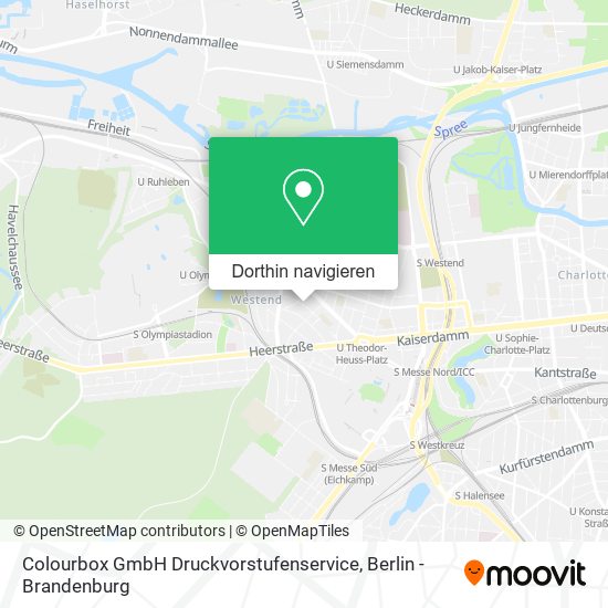 Colourbox GmbH Druckvorstufenservice Karte