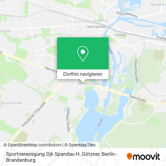 Sportvereinigung Djk Spandau H. Götzner Karte