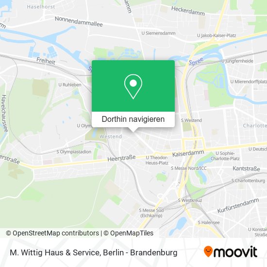 M. Wittig Haus & Service Karte