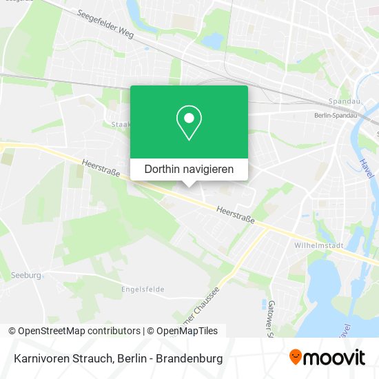 Karnivoren Strauch Karte