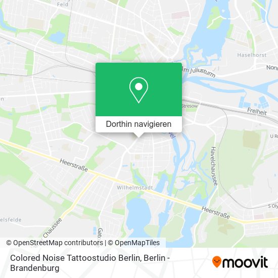 Colored Noise Tattoostudio Berlin Karte