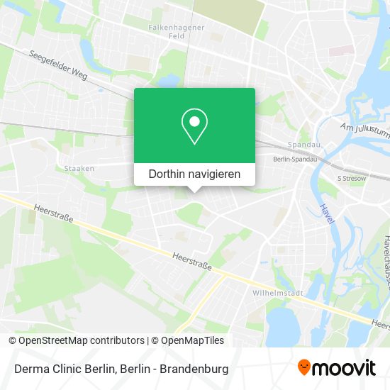 Derma Clinic Berlin Karte