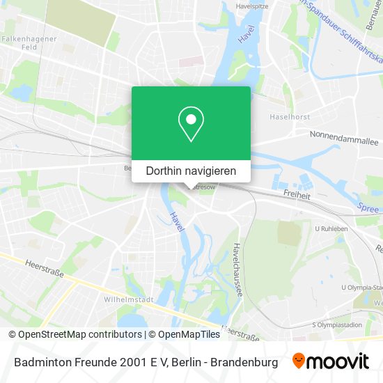 Badminton Freunde 2001 E V Karte
