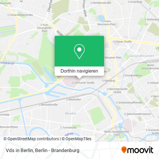 Vds in Berlin Karte