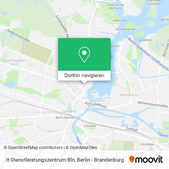 It-Dienstleistungszentrum Bln Karte