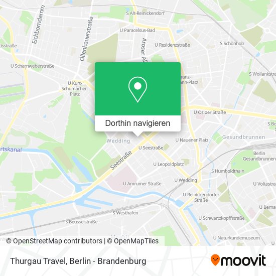 Thurgau Travel Karte