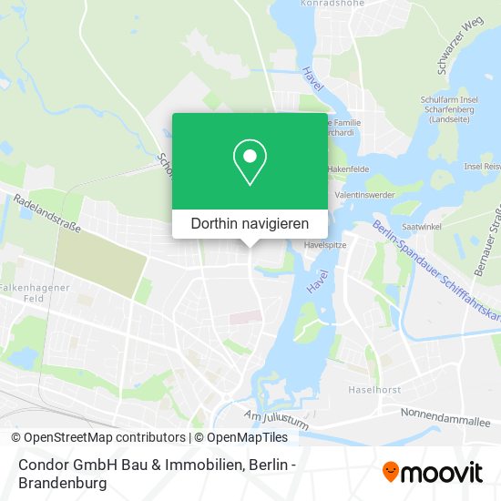 Condor GmbH Bau & Immobilien Karte