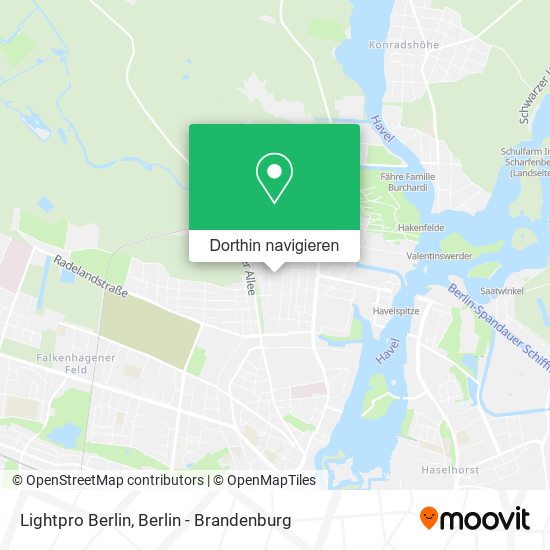 Lightpro Berlin Karte