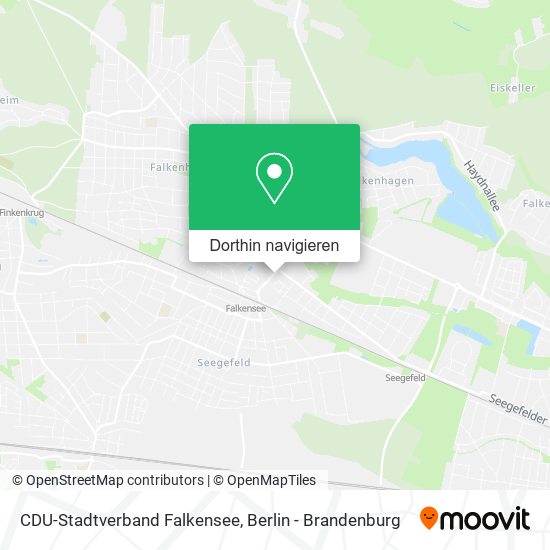 CDU-Stadtverband Falkensee Karte