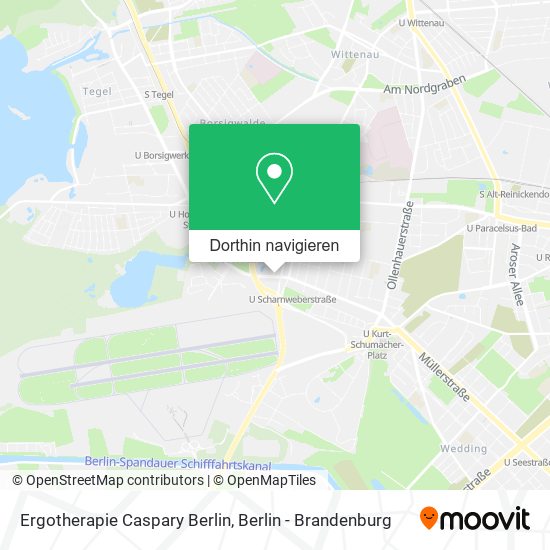 Ergotherapie Caspary Berlin Karte