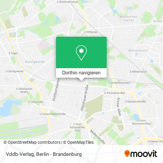 Vddb-Verlag Karte