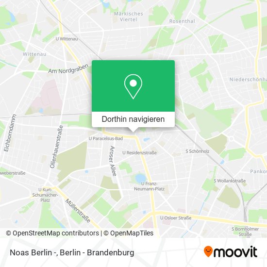 Noas Berlin - Karte