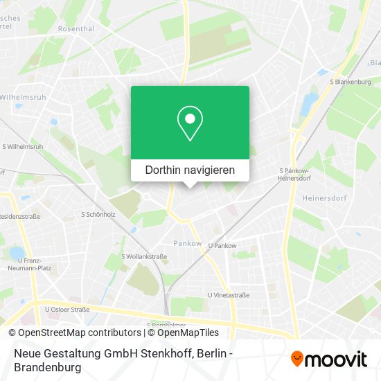 Neue Gestaltung GmbH Stenkhoff Karte